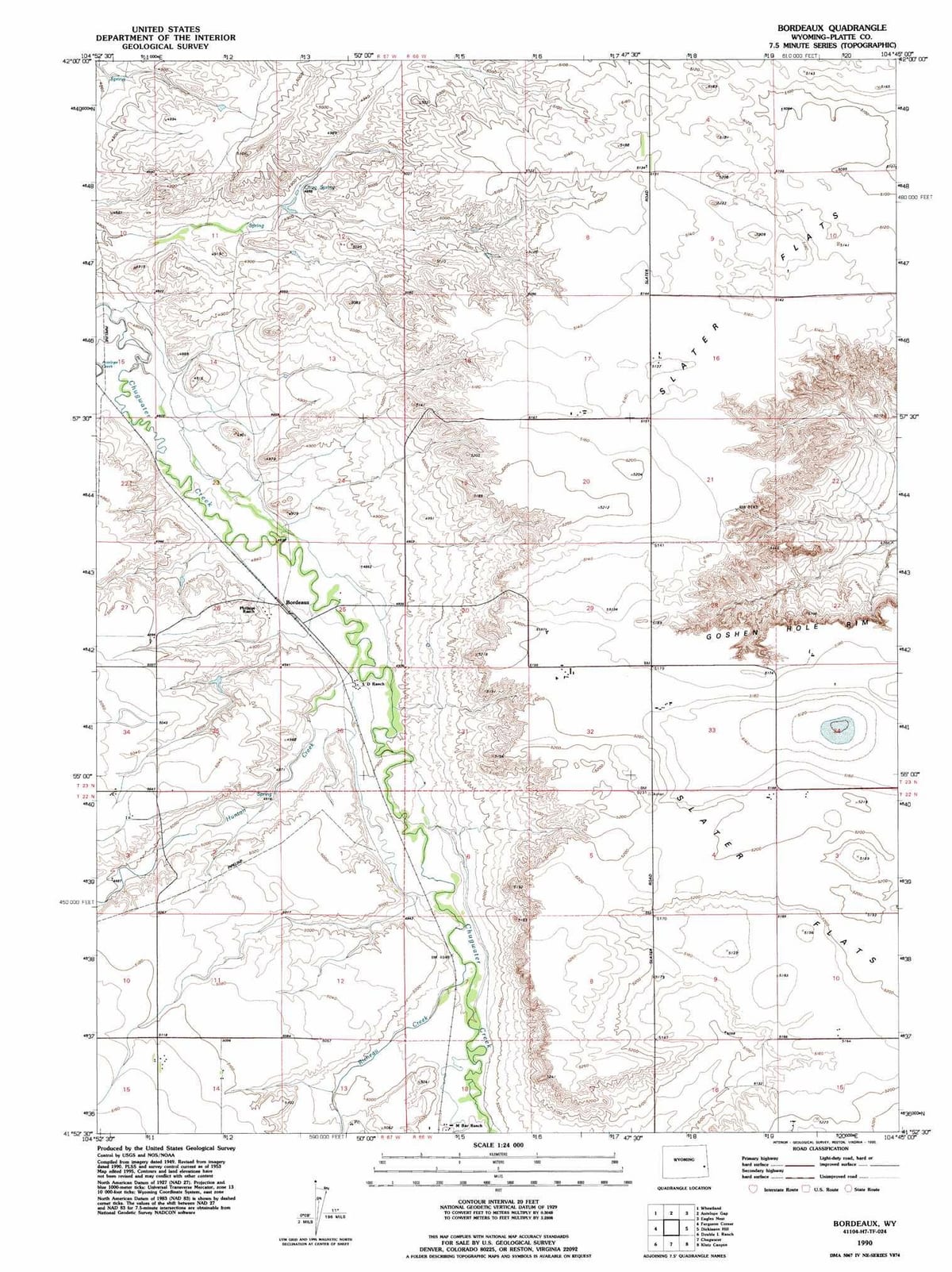 el mapa topográfico de Burdeos 