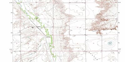 El mapa topográfico de Burdeos 